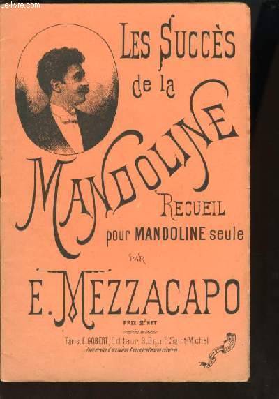 LES SUCCES DE LA MANDOLINE recueil pour mandoline seule