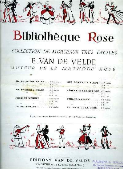 BIBLIOTHEQUE ROSE: CYRANO marche pour piano  quatre mains