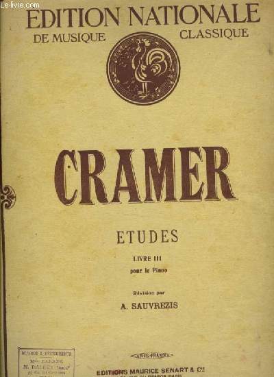 ETUDES LIVRE III pour le piano