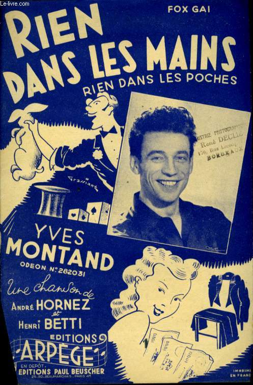 REIN DANS LES MAINS ( RIEN DANS LES POCHES).