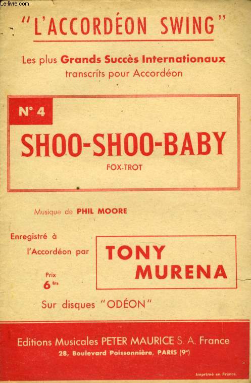 L4ACCORDEON SWING N 4. SHOO-SHOO-BABY