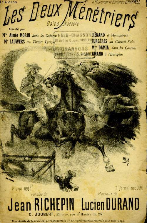 LES DEUXMENETRIERS GALOP MACABRE.