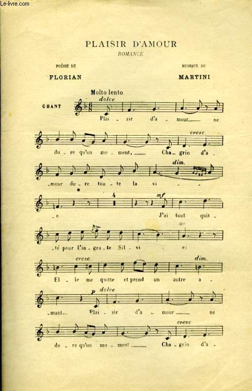 PLAISIR D'AMOUR / LE GRAND MOGOL