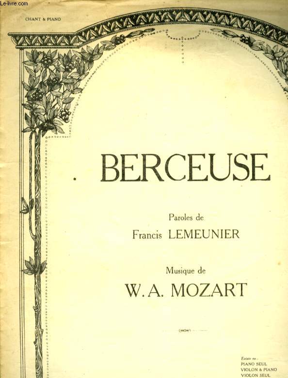 BERCEUSE