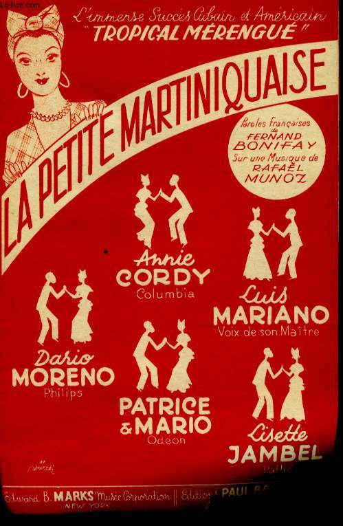 LA PETITE MARTINIQUAISE ( TROPICAL MERINGUE)