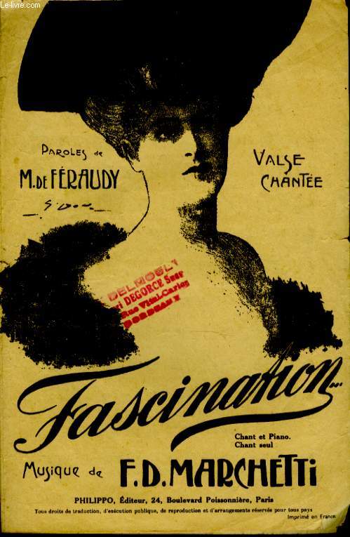 FASCINATION VALSE CHANTEE