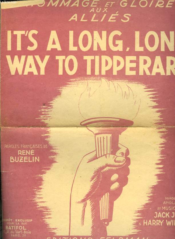 IT'S A LONG, LONG WAY TO TIPPERARY / J'AI MIS MON COEUR DANS CES ROSES / ADIEU ... HAWAI