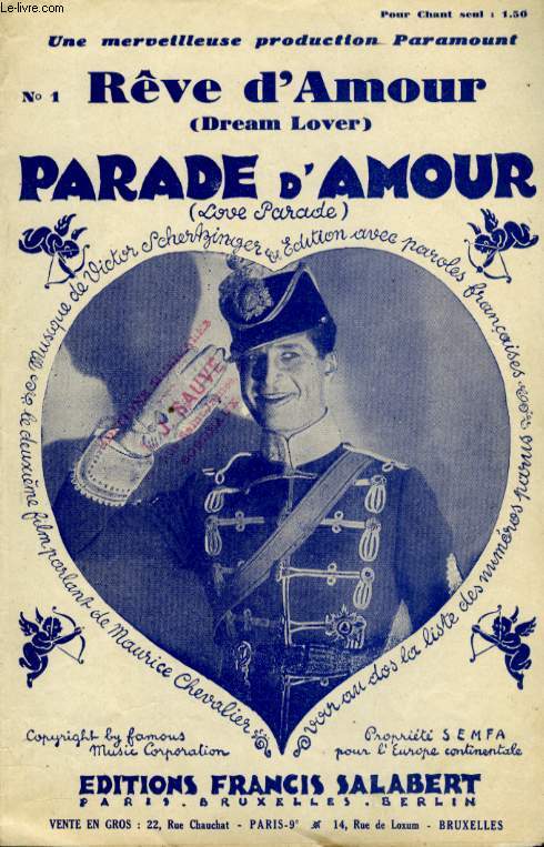 RVE D'AMOUR ( DREAM LOVER)