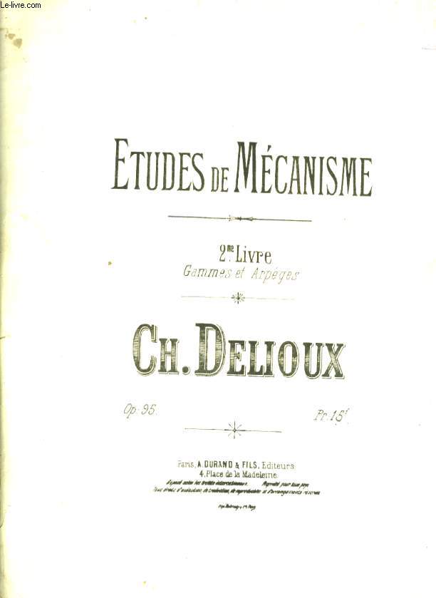 ETUDES DE MECANISME