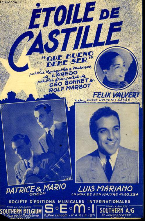 ETOILE DE CASTILLE ( QUE BUENO DEBE SER)