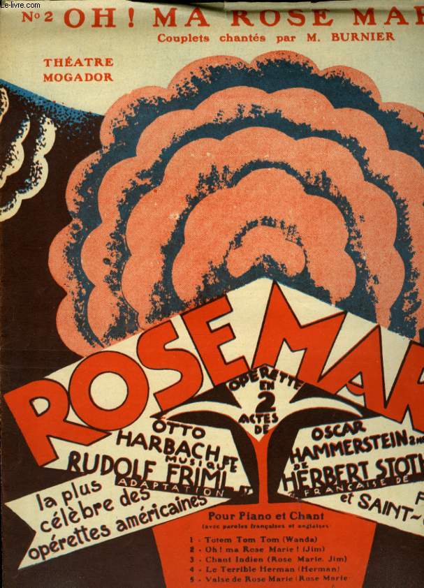 OH! MA ROSE MARIE