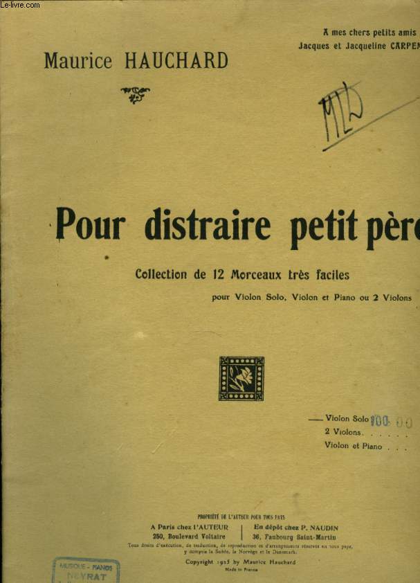 POUR DISTRAIRE PETIT FRERE