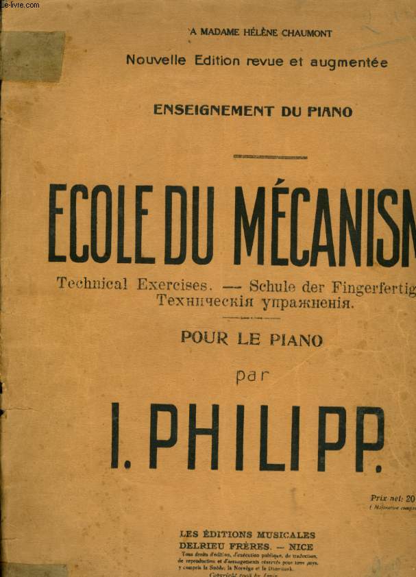 ECOLE DU MECANISME