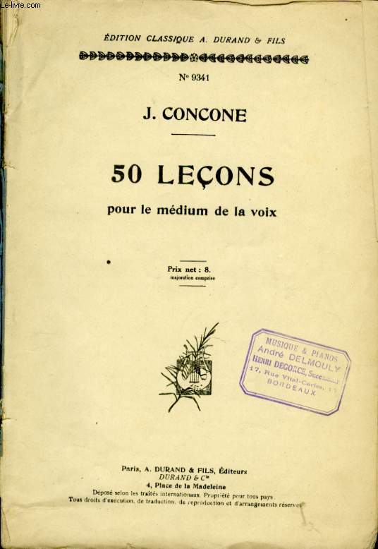 50 LECONS POUR LE MEDIUM DE LA VOIX