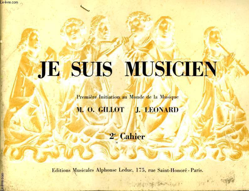 JE SUIS MUSICIEN 2E CAHIER