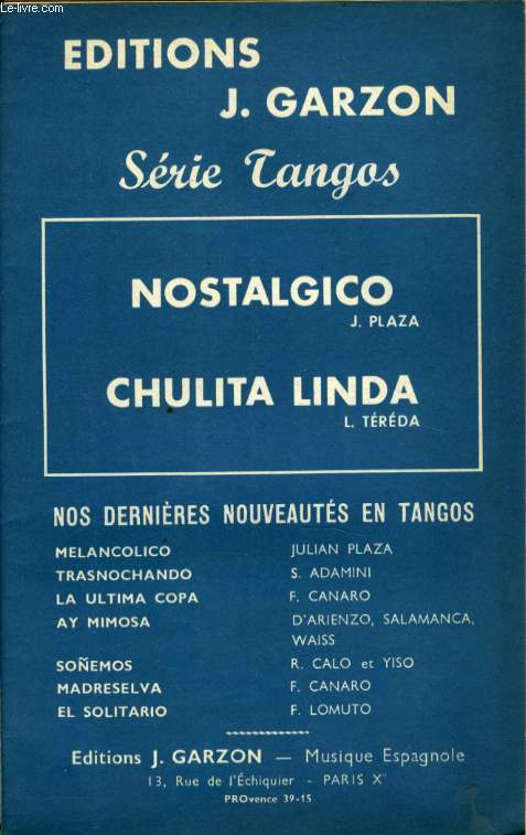 NOSTALGICO / CHULITA LINDA
