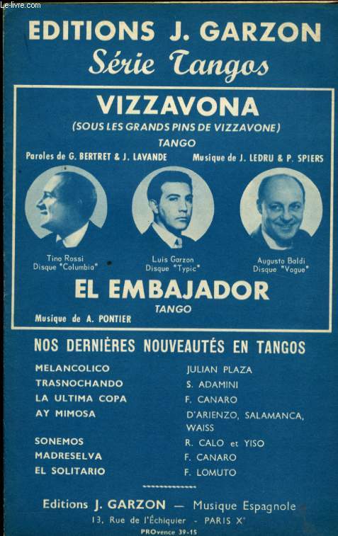 EL EMBAJADOR / VIZZAVONA