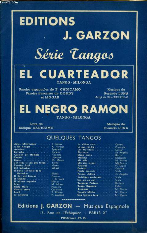 EL CUARTEADOR / EL NEGRO RAMON