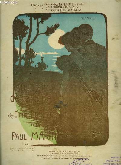 AU CLAIR DE LA LUNE