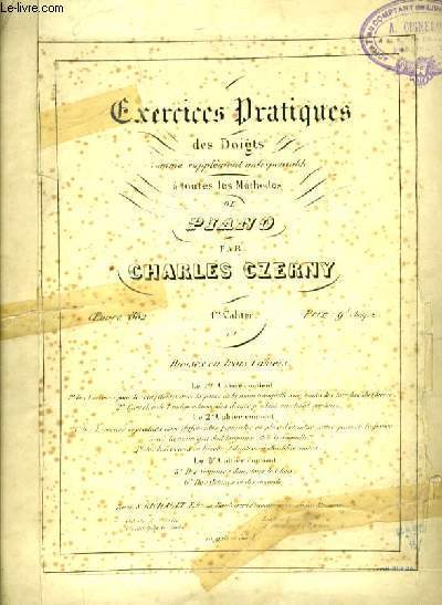 EXCERCICES PRATIQUES DES DOIGTS - 1ER CAHIER