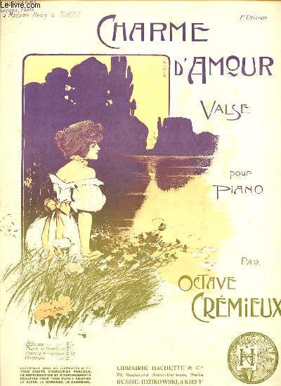CHARME D'AMOUR, VALSE POUR PIANO.