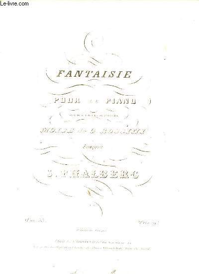 FANTAISIE POUR LE PIANO SUR DES THEMES DE L'OPERA MOISE DE C.ROSSINI.