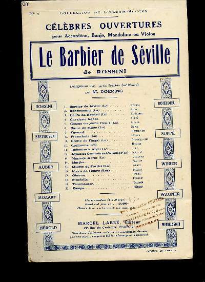 LE BARBIER DE SEVILLE.