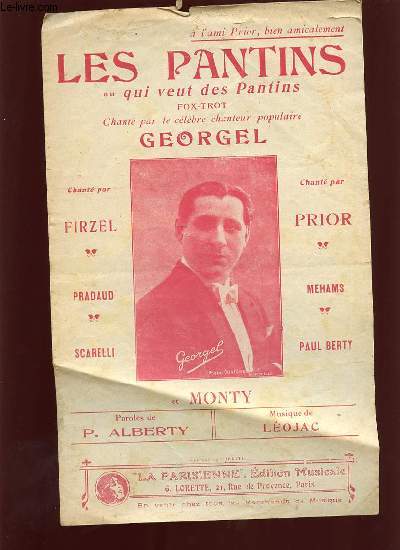 LES PANTINS OU QUI VEUT DES PANTINS.