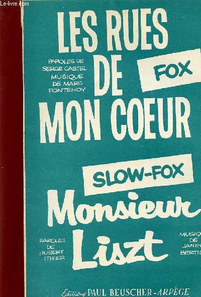 LES RUES DE MON COEUR FOX.