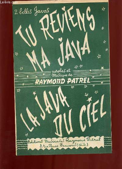 TU REVIENS MA JAVA / LA JAVA DU CIEL.