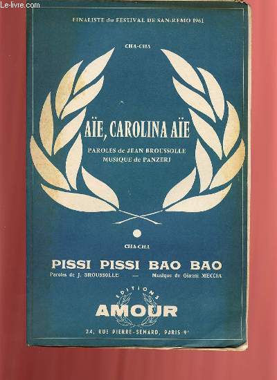 AIE, CAROLINA, AIE.