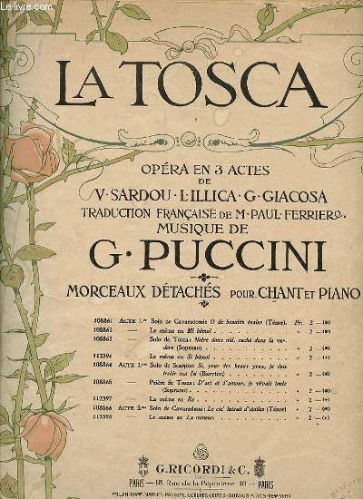 LA TOSCA.