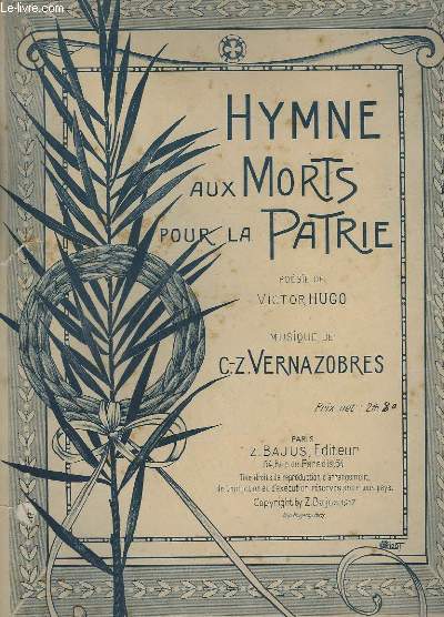 HYMNE AU MORTS POUR LA PATRIE.