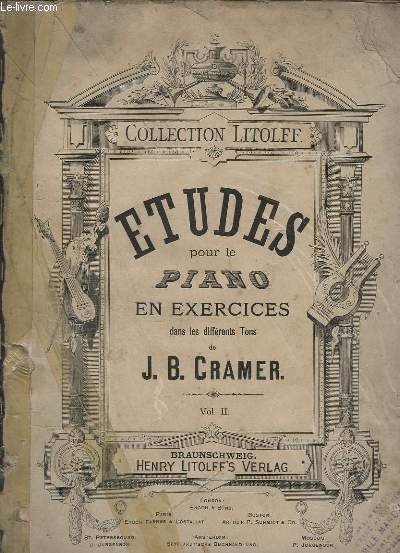 ETUDES POUR LE PIANO EN EXERCICES - VOLUME 2.