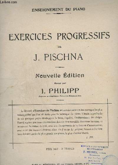 EXERCICES PROGRESSIFS - POUR PIANO.