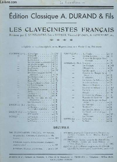 LES CLAVECINISTES FRANCAIS - N 12.790 : LA ROXELANE (AIR VARIE).