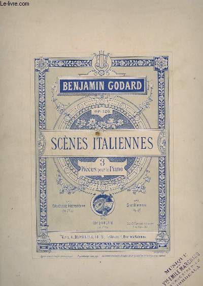 SCENES ITALIENNES - 3 PIECES POUR LE PIANO - N 1 : SERENADE FLORENTINE.- OP.126.