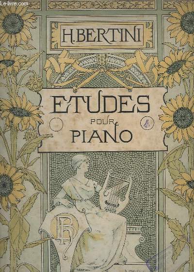 ETUDES POUR PIANO - N 4 : 25 ETUDES - OP.134 - CAHIER 4.
