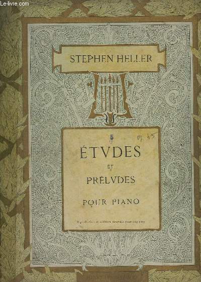 ETUDES ET PRELUDES - CAHIERS N 5 : 25 ETUDES : INTRODUCTION A L'ART DE PHRASER - POUR PIANO.
