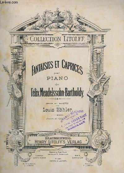 FANTAISIES ET CAPRICES POUR PIANO.