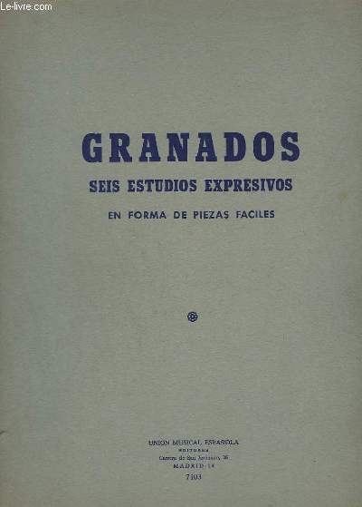 SEIS ESTUDIOS EXPRESIVOS EN FORMA DE PIEZAS FACILES.