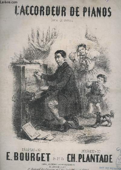 L'ACCORDEUR DE PIANOS - CHANT/PIANO.