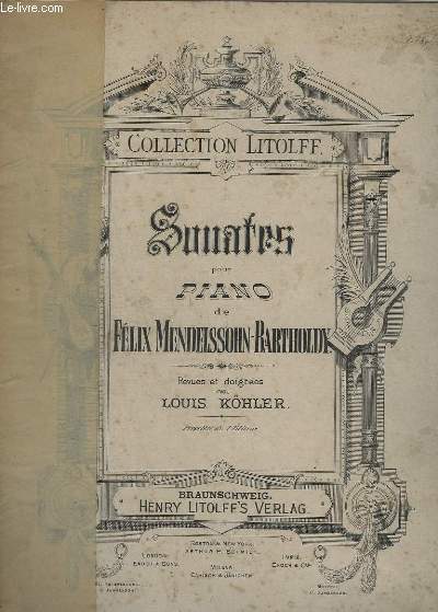SONATE POUR PIANO.- SONATE 1 : OP.6 + SONATE 2 : OP.105 + SONATE 3 : OP.106.