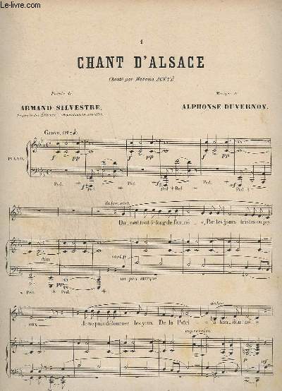 CE QUE CHANTENT NOS ARTISTES - POUR PIANO + PIANO / CHANT : CHANT D'ALSACE + COLLOQUE SENTIMENTAL + CHANSON ESPAGNOLE + HELLE + L'EAU QUI COURT + HYMNE AU SOLEIL + UNE FEE + SUR UNE PLAGE + ROSE D'AMOUR + LE CAVALIER BLEU + OPHELIE + TEMPS D'HIVER ...