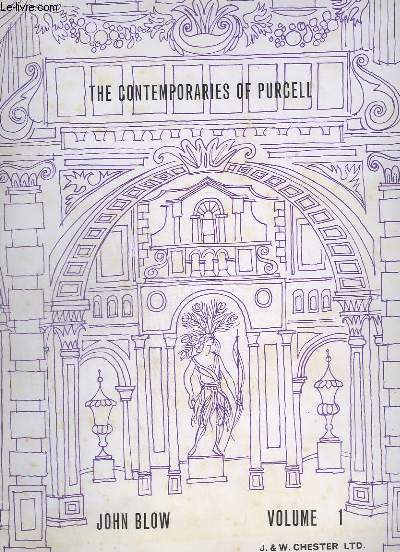 THE CONTEMPORARIES OF PURCELL - VOLUME 1 ET 2.