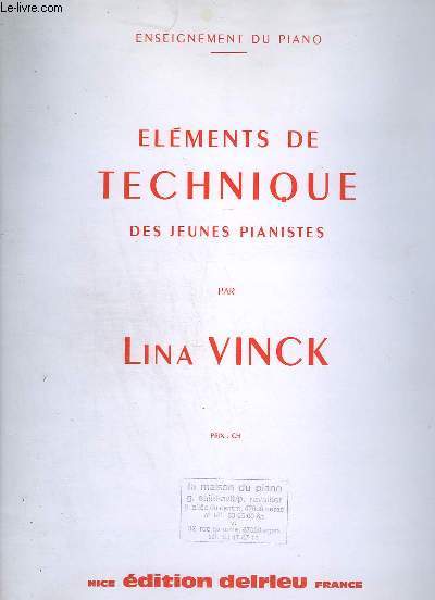 ELEMENTS DE TECHNIQUE DES JEUNES PIANISTES - NOTES TENUES + EXERCICES DU POIGNET + AGILITE DES 5 DOIGTS + EXTENSIONS + PASSAGE DU POUCE + DOUBLES NOTES - JEU POLYPHONIQUE.
