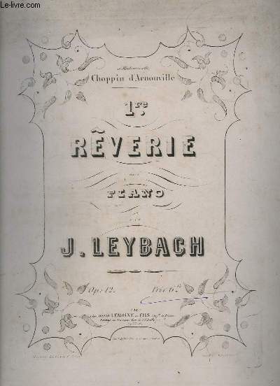 1 REVERIE POUR PIANO OP.12.