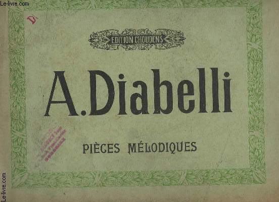PIECES MELODIQUES -OP.149 - POUR PIANO A 4 MAINS SUR 5 NOTES.