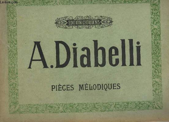 PIECES MELODIQUES -OP.149 - POUR PIANO A 4 MAINS SUR 5 NOTES.