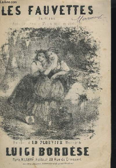 LES FAUVETTES - DUETTINO - POUR VOIX SOPRANO, MEZZO SOPRANO OU CONTRALTO.